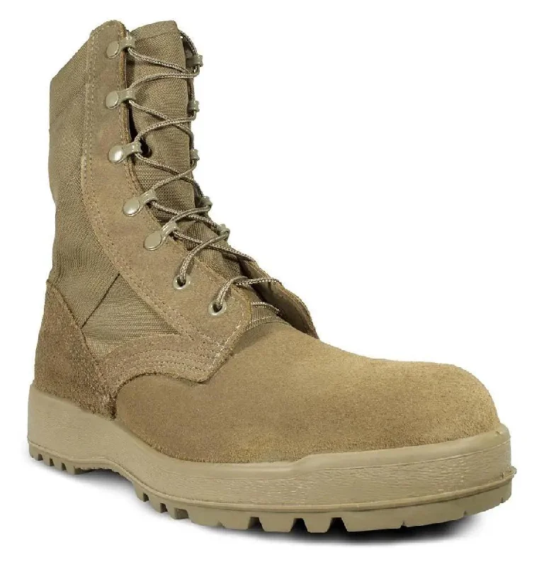 McRae Mil-Spec Hot Weather Coyote Vibram Sole Combat Boot 8189