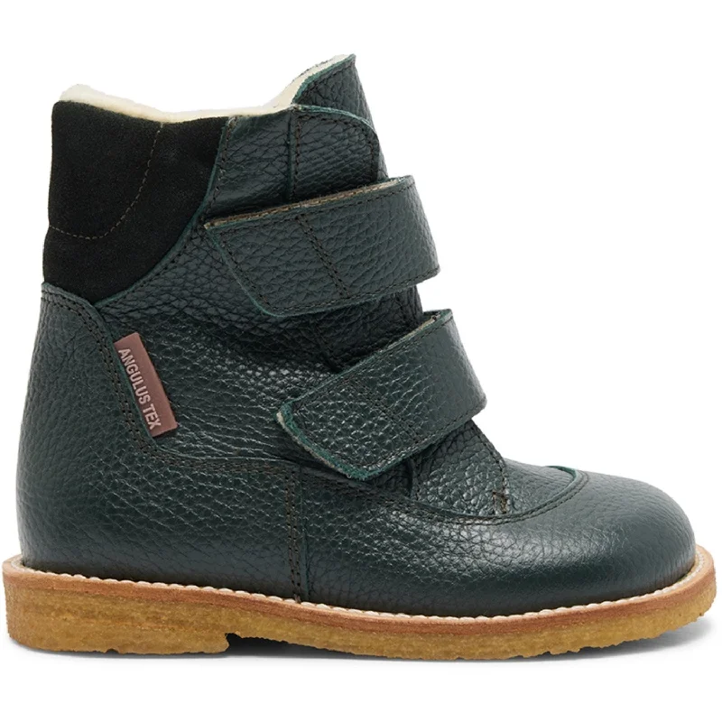 Angulus Deep Teal/Deep Teal Tex Boot with Velcro Closure