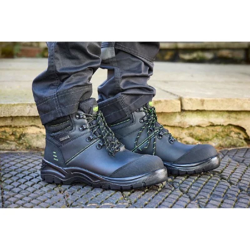 Apache Mars Black Waterproof Safety Work Boot