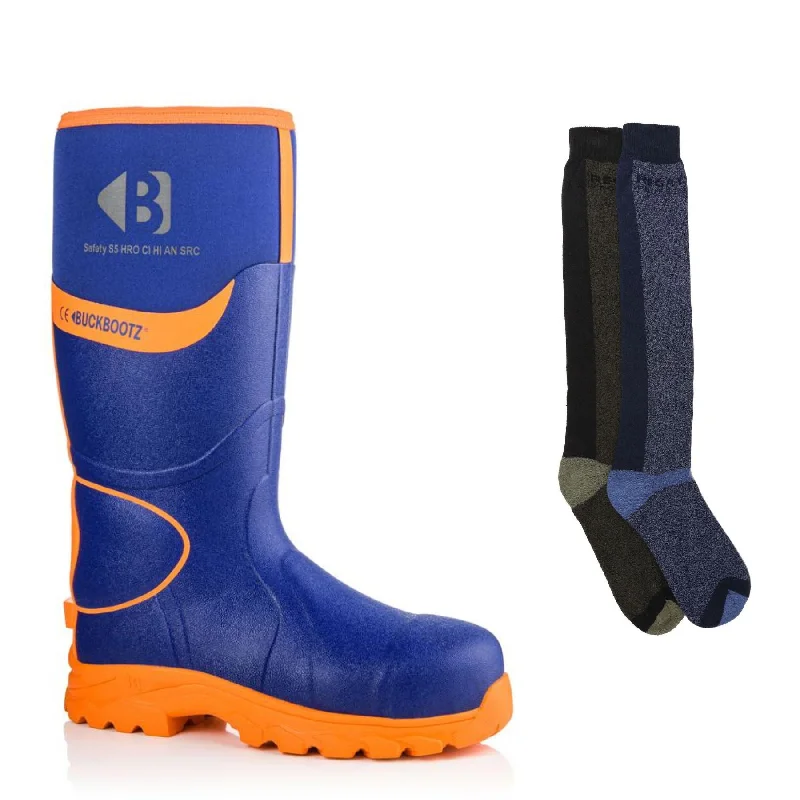 Blue/Hi-Vis Orange / 3 UK | 4 US | 36 EU / One Size