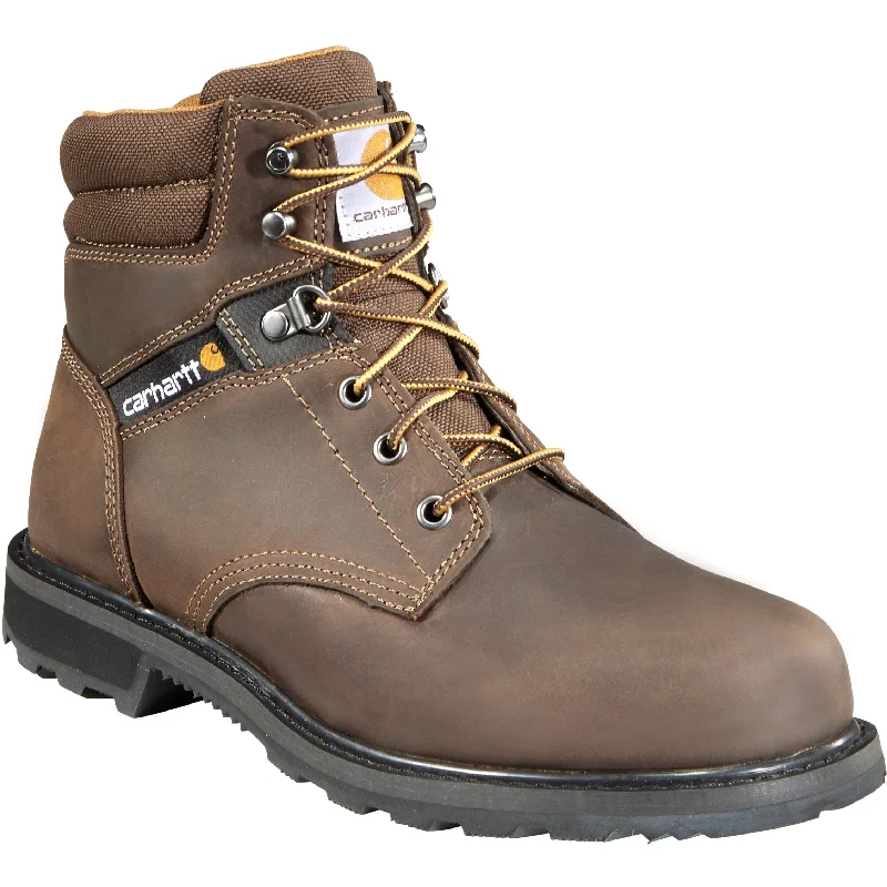 Carhartt Men's 6"" Soft Toe Work Boot - Brown - CMW6174