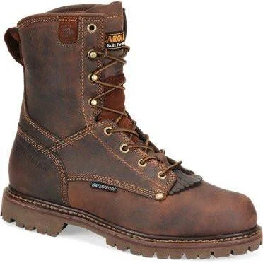 Carolina Men's 28 Series 8"" WP Grizzly Work Boot - Brown - CA8028