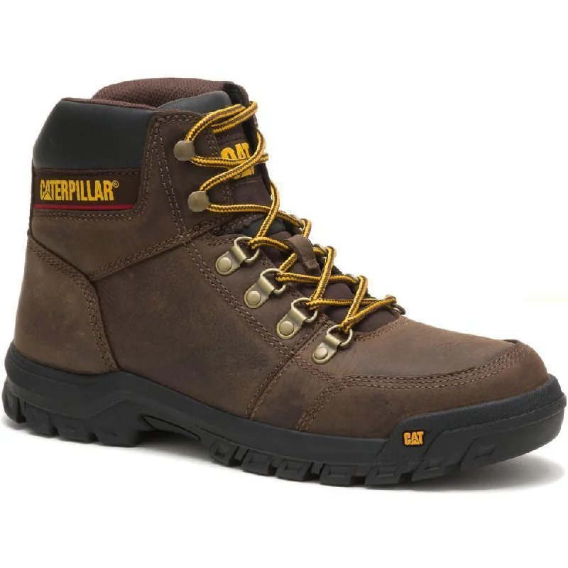 CAT Men's Outline 6"" Work Boot  - Brown - P74087