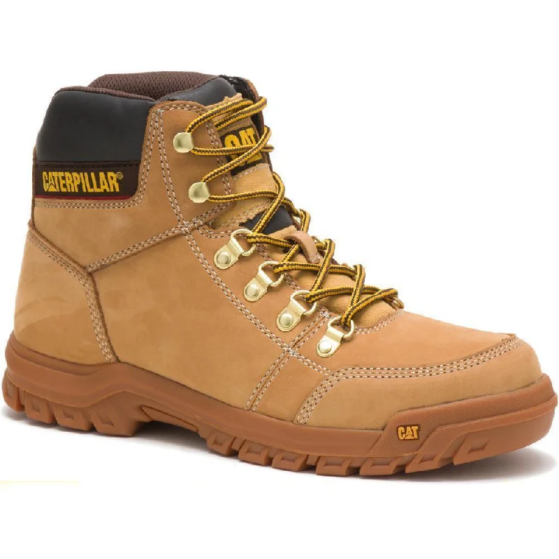 CAT Men's Outline 6"" Work Boot  - Wheat - P74086