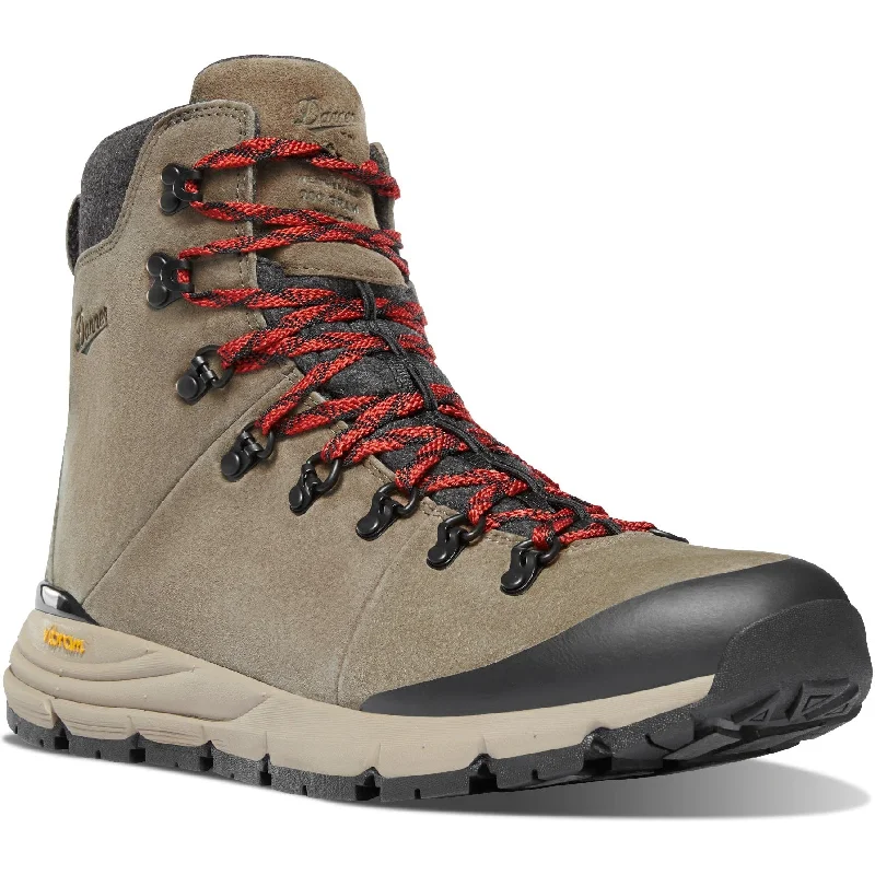 Danner Men's Arctic 600 7"" WP 200G Side-Zip Hiking Boot- Brown- 67338