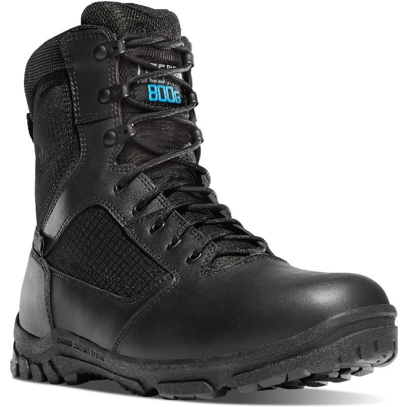 Danner Men's Lookout 8"" Insulated Waterproof Duty Boot - Black - 23827