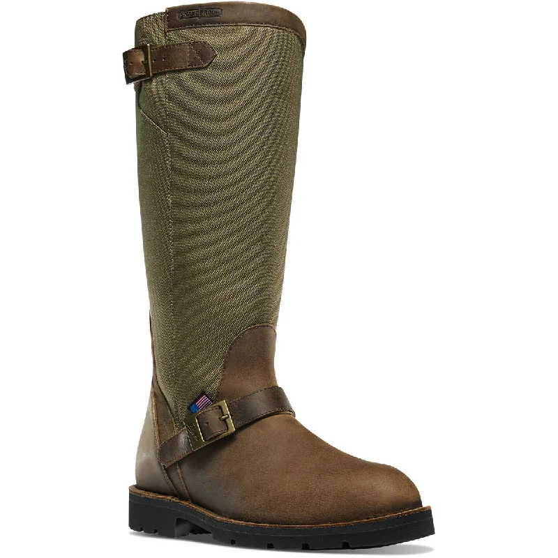 Danner Men's San Angelo 17"" Snake Hunt Boot - Brown - 42751