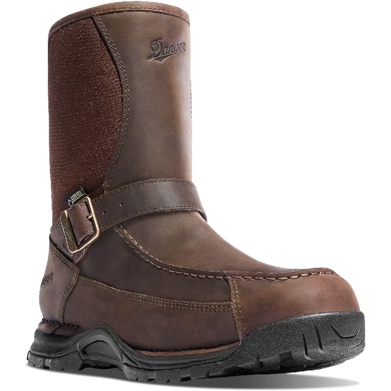 Danner Men's Sharptail 10"" Rear Zip Waterproof Hunt Boot Brown - 45025