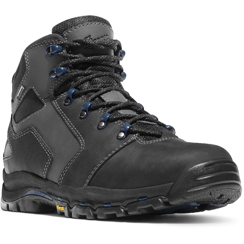 Danner Men's Vicious 4.5"" Soft Toe WP Work Boot - Black - 13862