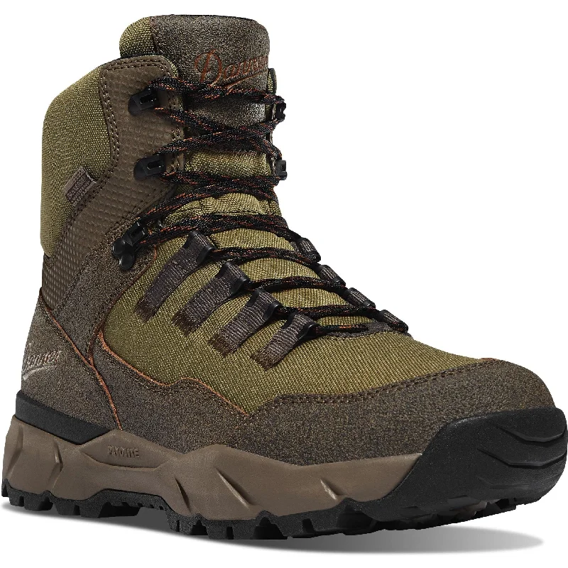 Danner Men's Vital Trail 6"" WP Hiking Boot - Brown/Olive - 65301