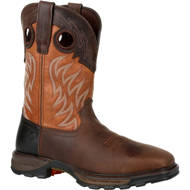 Durango Men's Maverick XP 11"" Steel Toe WP Western Work Boot - DDB0215