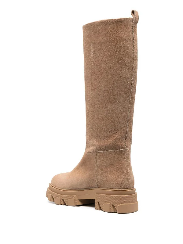 GIA BORGHINI Boots Beige