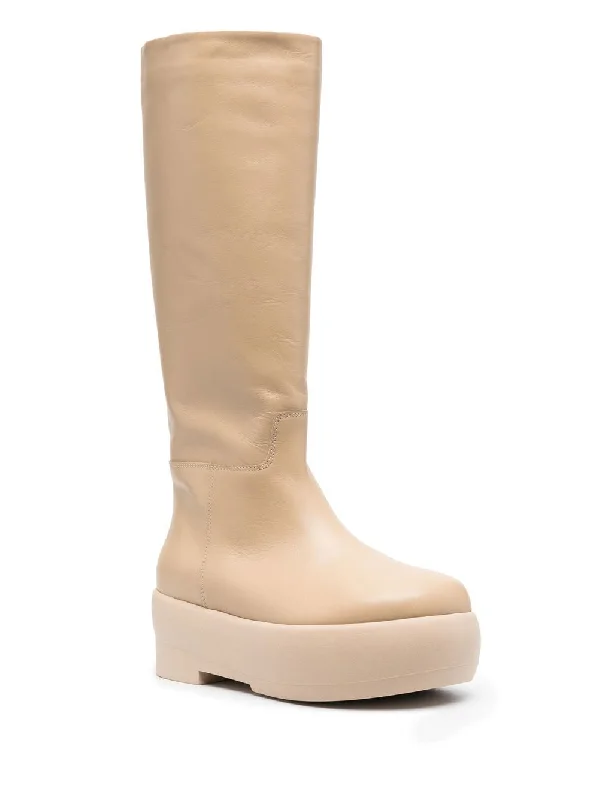 GIA BORGHINI Boots Beige