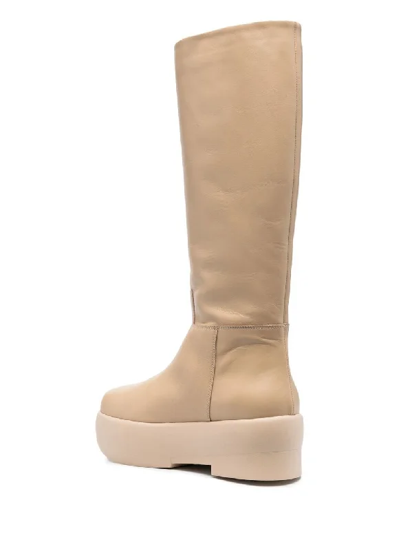 GIA BORGHINI Boots Beige