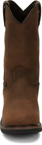 Justin Men's Drywall Whiskey Brown Waterproof Work Boots SE4960