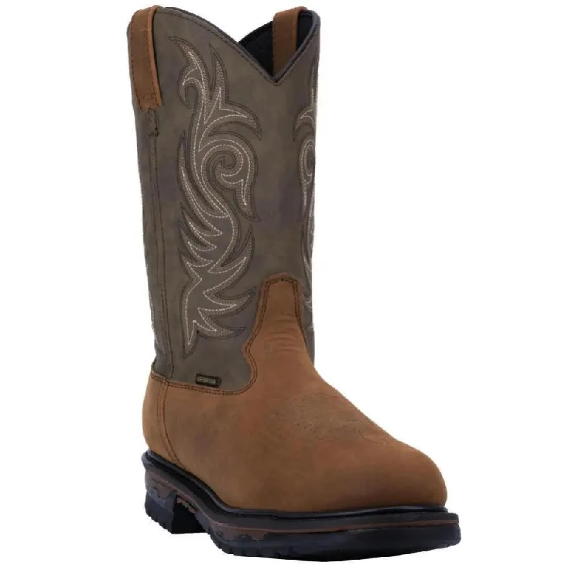 Laredo Hammer Men's Waterproof Round Toe Ranch Work Boot 68112