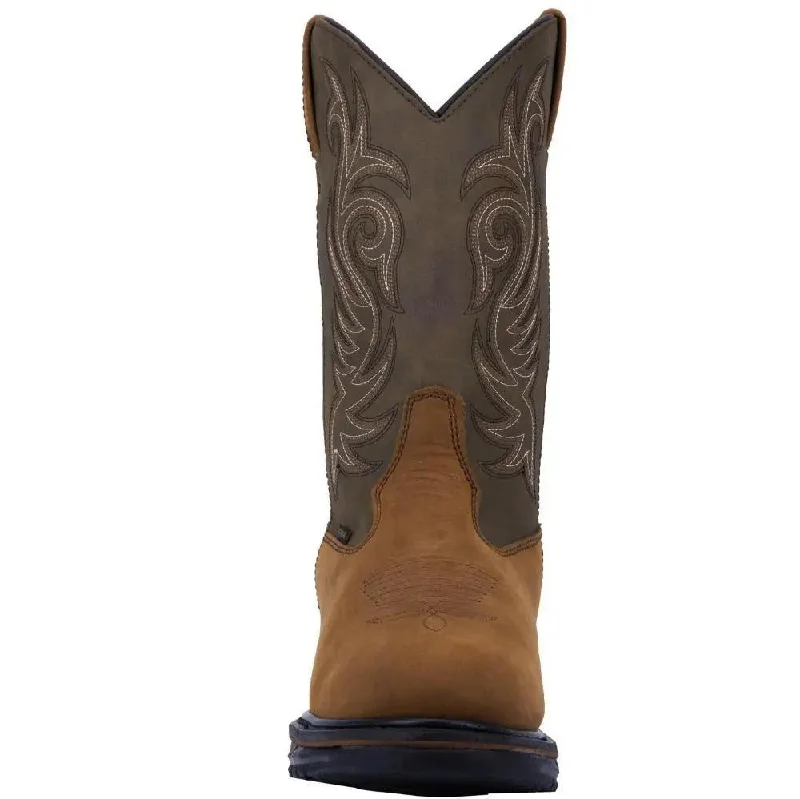 Laredo Hammer Men's Waterproof Round Toe Ranch Work Boot 68112