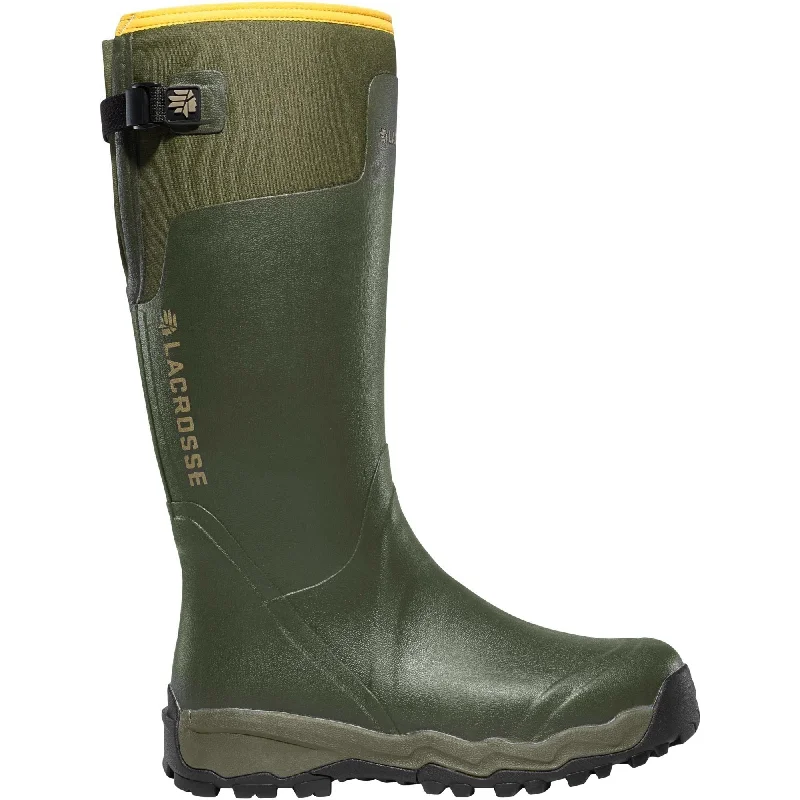 LaCrosse Men's Alphaburly Pro 18"" Rubber Hunt Boot - Green - 376001