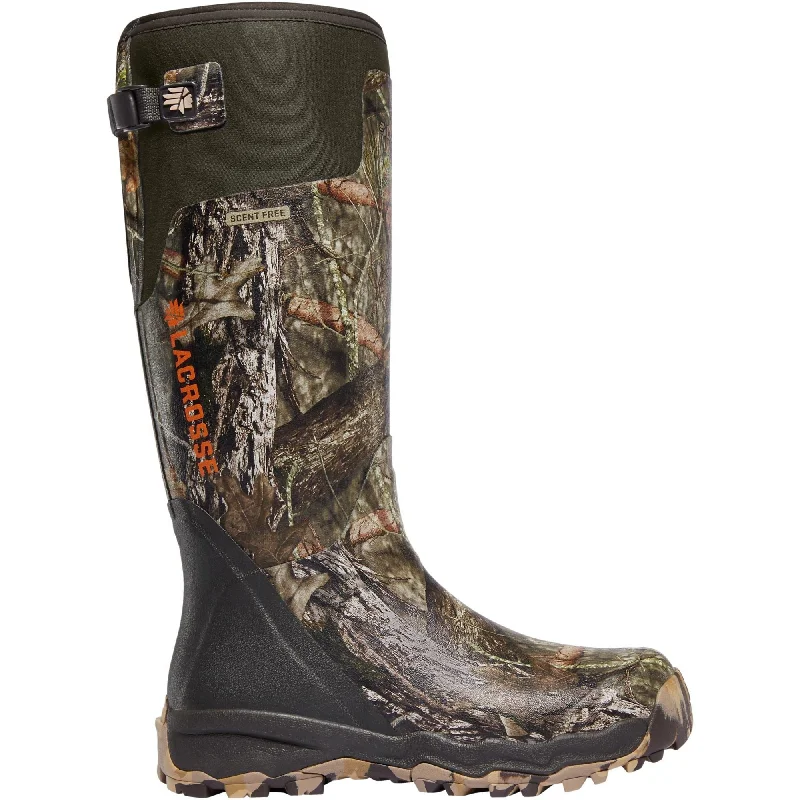 LaCrosse Men's Alphaburly Pro 18"" Rubber Hunt Boot Mossy Oak - 376027