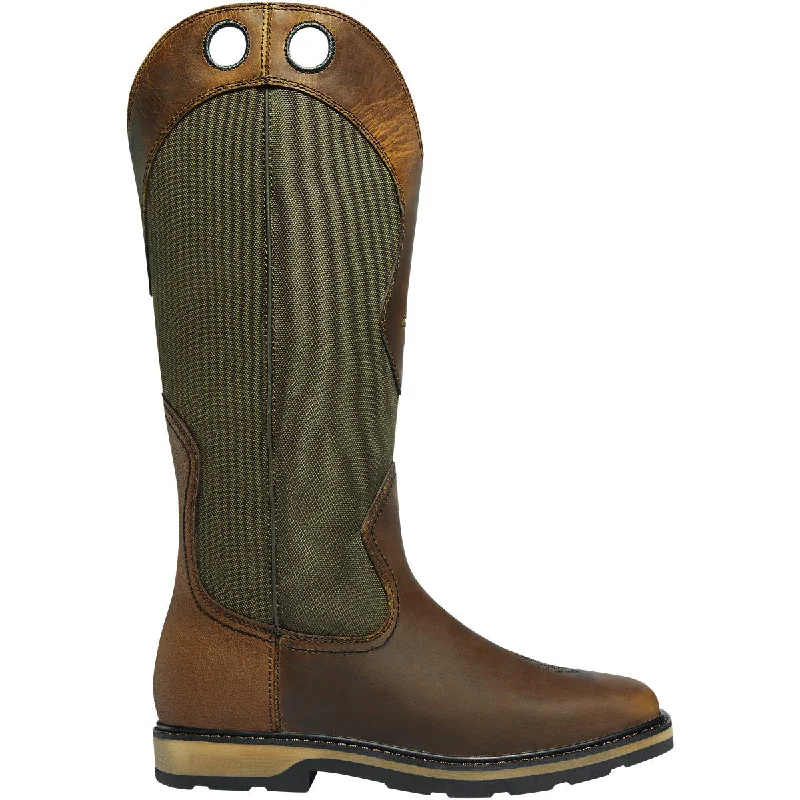 Lacrosse Men's Snake Country 17"" Snake Guard Hunt Boot - Olive - 521170