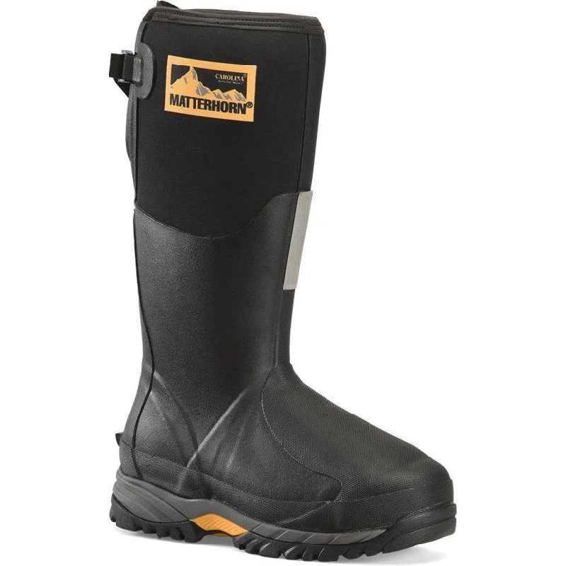 Matterhorn Men's Mud Jumper 15"" Steel Toe WP Metguard Rubber Work Boot- MT203