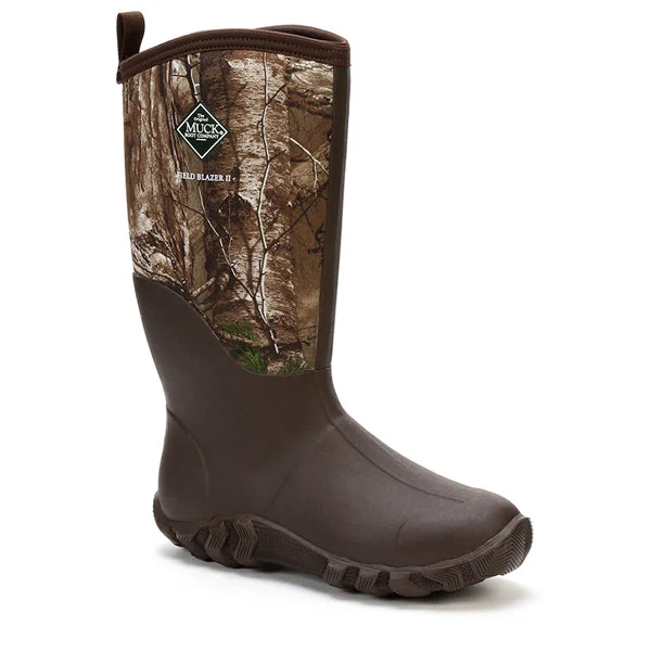 Muck Footwear Men FEILDBLAZER II TALL BROWN/REALTREE XTRA