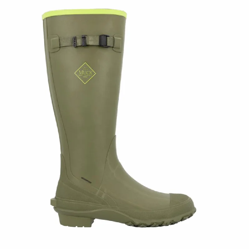 Muck Footwear Men HARVESTER CAPULETOLIVE/LIMEGREEN