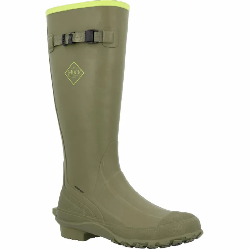 Muck Footwear Men HARVESTER CAPULETOLIVE/LIMEGREEN