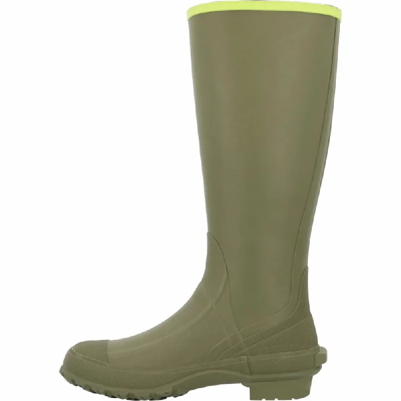 Muck Footwear Men HARVESTER CAPULETOLIVE/LIMEGREEN