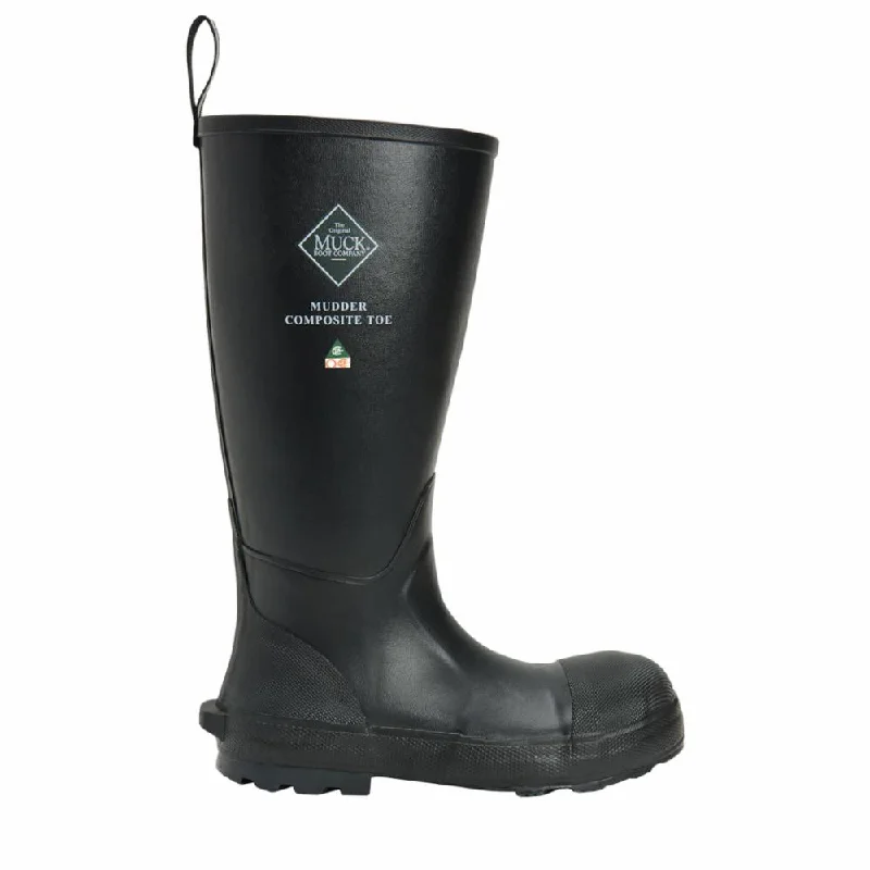 Muck Footwear Men MUDDER TALL CSA BLACK