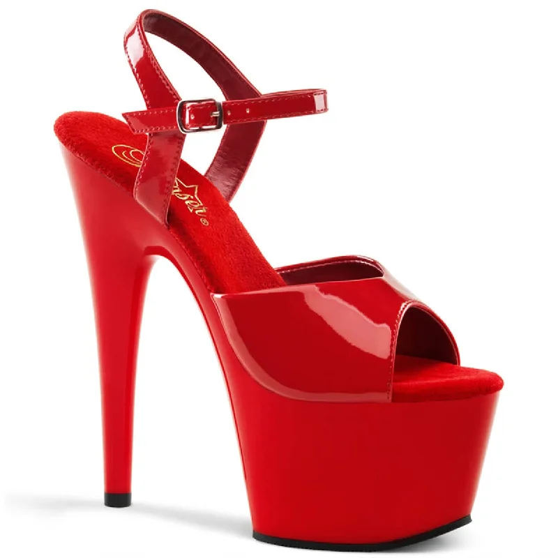 ADORE-709 Red Open Toe High Heels