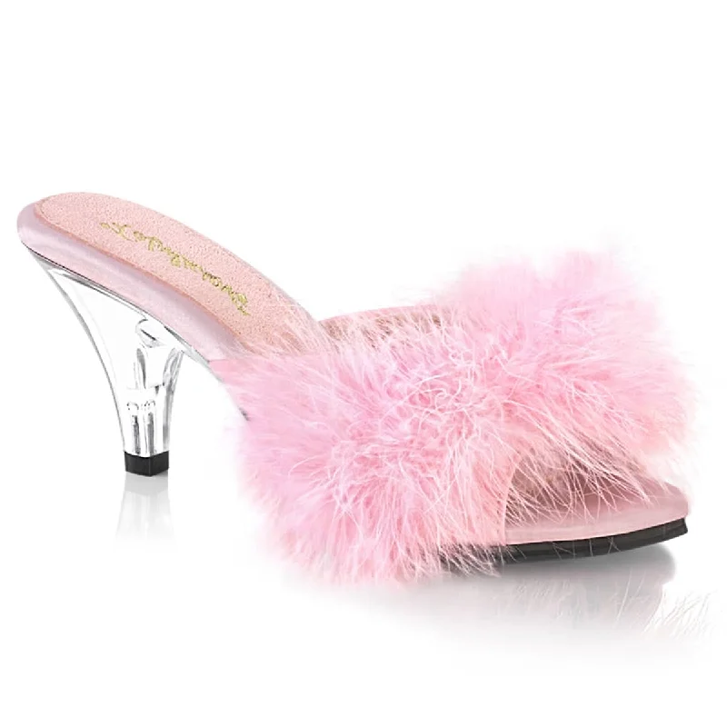 BELLE-301F Fluffy Mules