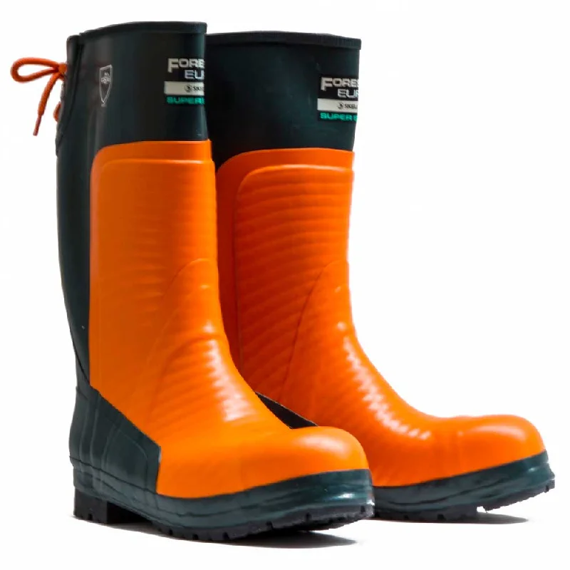 Skellerup Euro Forester Super Safety Chainsaw Wellies - Orange