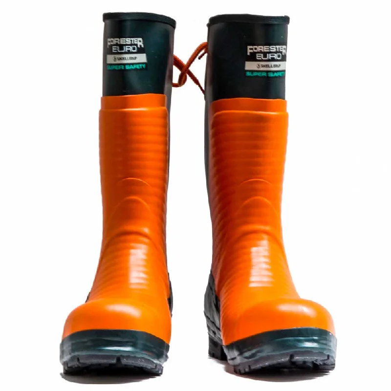 Skellerup Euro Forester Super Safety Chainsaw Wellies - Orange