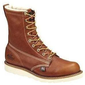 Thorogood Men's USA Made American Heritage 8"" Wedge Work Boot - 814-4364