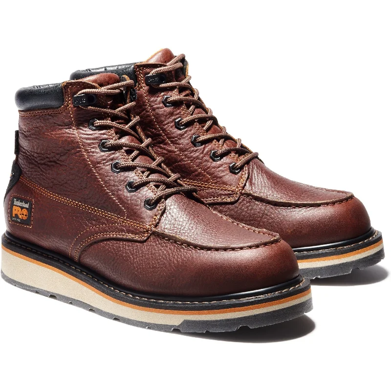 Timberland PRO Gridworks 6"" WP Wedge Work Boot - Brown - TB0A1KRQ214