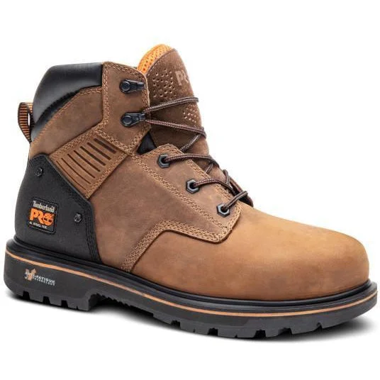 Timberland Pro Men's Ballast 6"" Steel Toe Work Boot- Brown TB1A29H7214