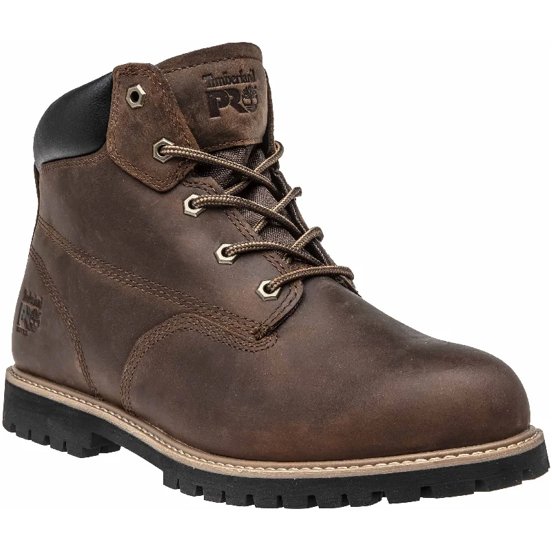 Timberland PRO Men's Gritsone 6"" Work Boot - Brown - TB0A1WG2214