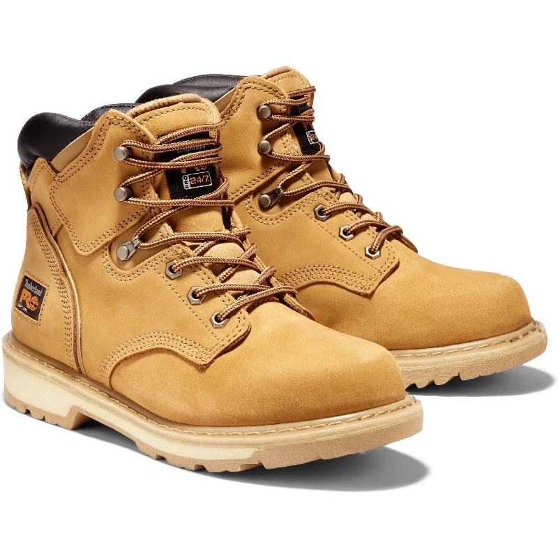 Timberland PRO Men's Pit Boss 6"" Soft Toe Work Boot Wheat TB033030231