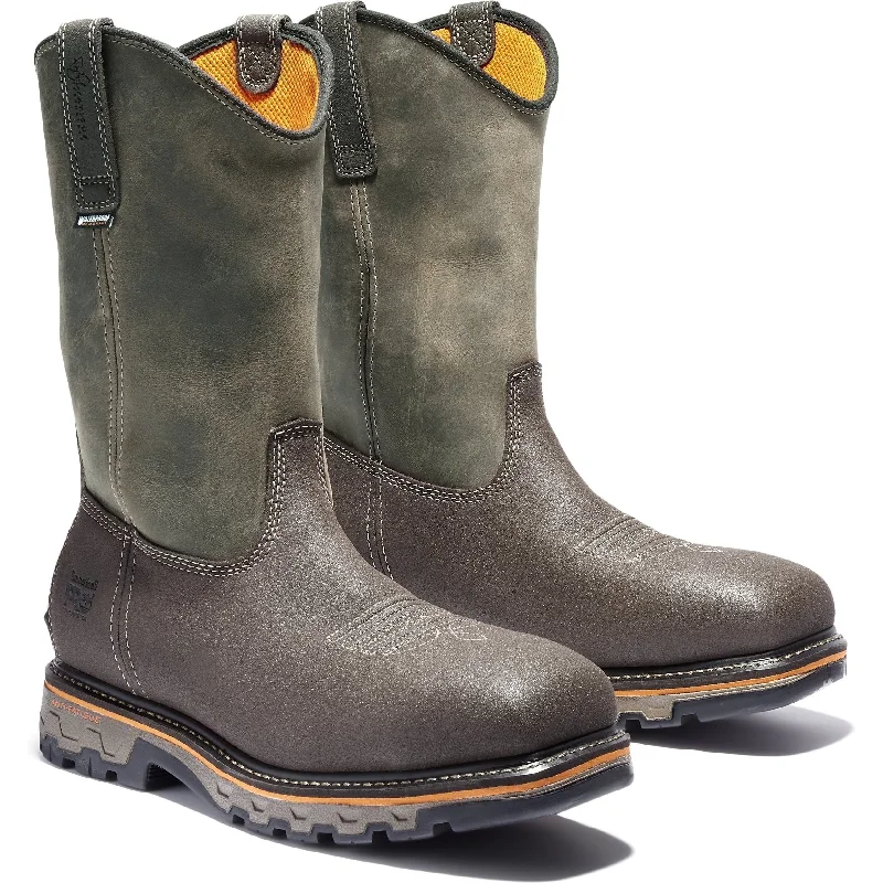 Timberland Pro Men's True Grit Comp Toe WP Pull-On Work Boot- TB0A2297214