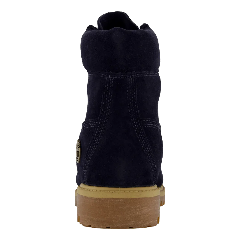 Timberland Heritage 6 Inch Lac Dark Blue Suede