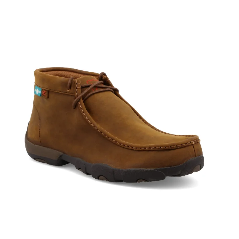 Twisted X Men's Waterproof Work Chukka Driving Moc