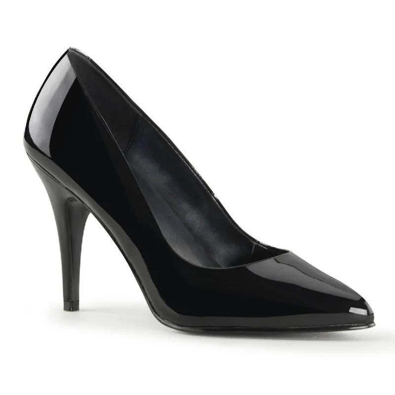 VANITY-420 Black Court High Heel