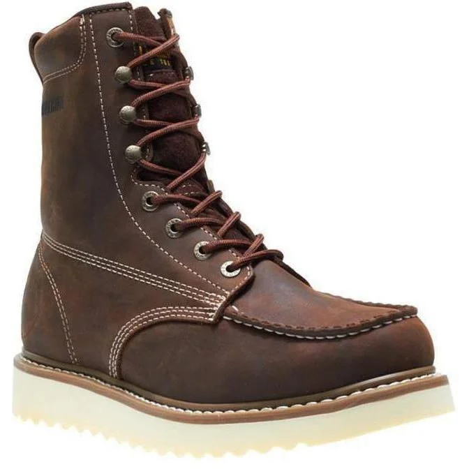 Wolverine Men's Loader 8"" Wedge Work Boot - Brown - W10741