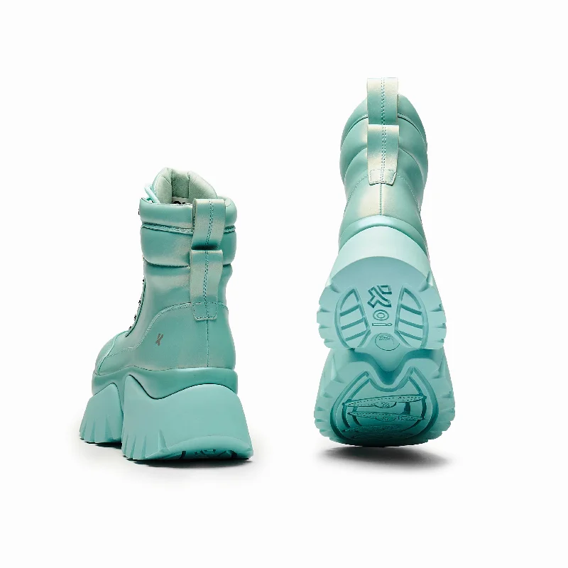 Gooey Baby Blue Platform Boots