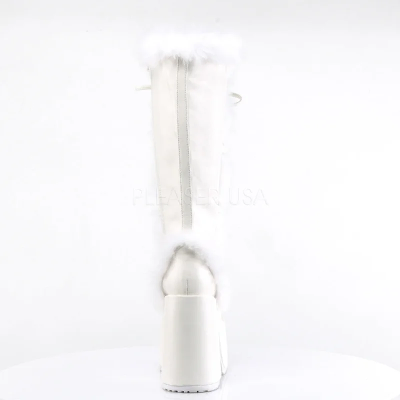 Winter is Coming White Fury Boots