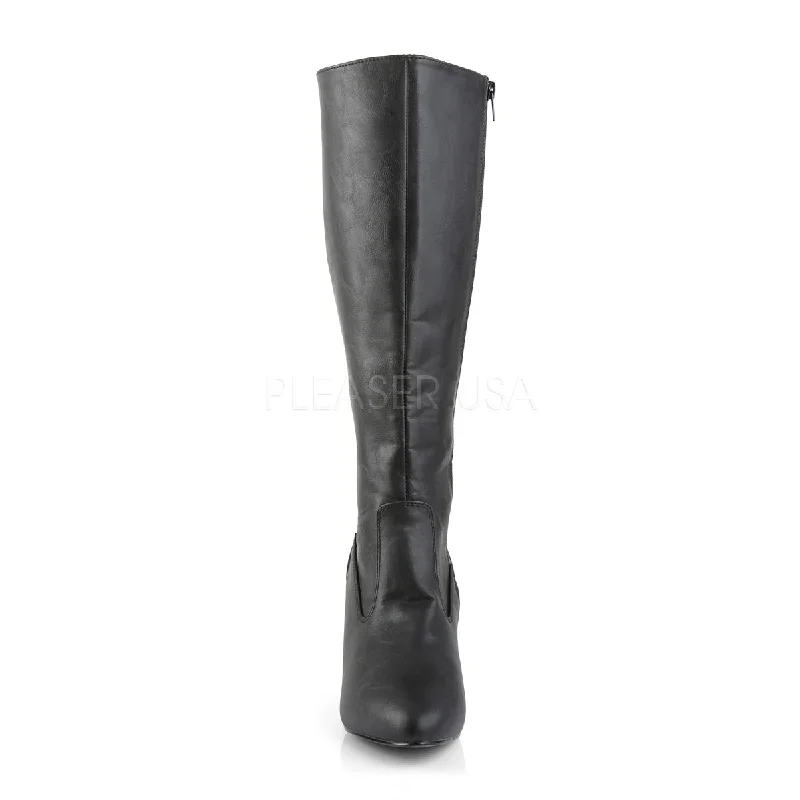 Divine Knee High Boots Black