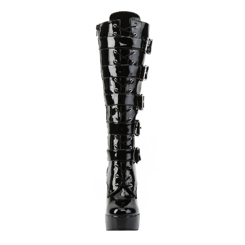 Electra Knee High Boots Black PA