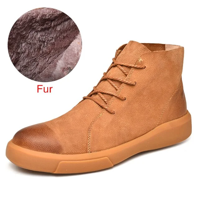 Fur Brown / 7 / D - Medium