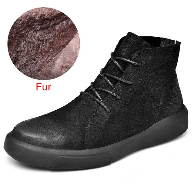 Fur Black / 7 / D - Medium